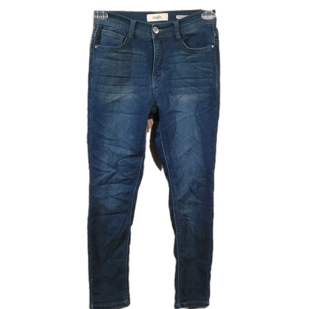 Angels Forever Young Forever Convertible Skinny Jeans 4 x 26 Dark Wash Mid Rise